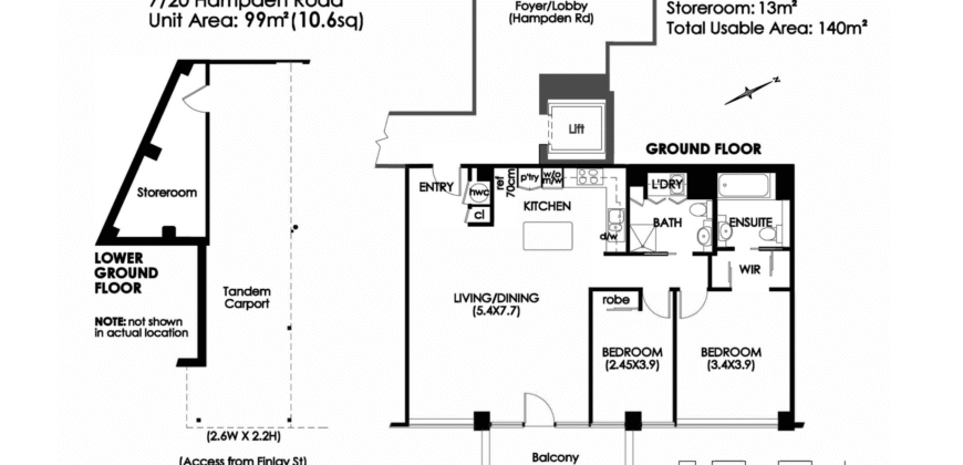 7/20 Hampden Road, Battery Point TAS 7004